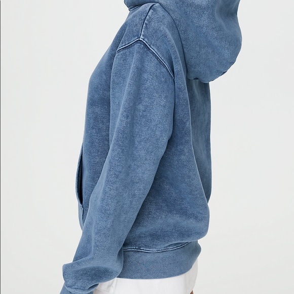 NWOT TNA The Perfect Hoodie, Size XS, Deep Indigo Colour - Picture 4 of 9